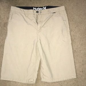 Hurley Shorts - Men’s Hurley tan shorts. Size 33 Hurley Shorts - Men’s Hurley tan shorts. Size 33